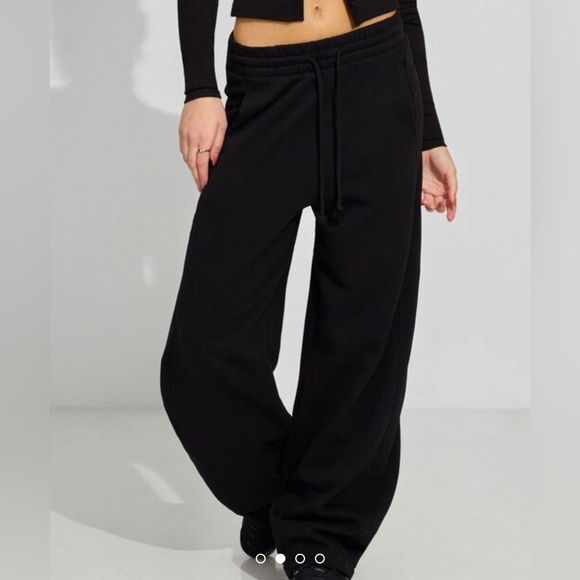 Garage Pants - Black Garage Barrel Leg Sweatpants